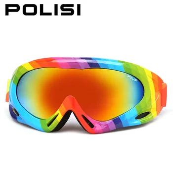 POLISI Children Kids Ski Snow Glasses Windproof UV400 Skiing Snowboarding Goggles Winter Anti-Fog Boys Girls Skateboard Eyewear
POLISI Children Kids Ski Snow Glasses Windproof UV400 Skiing Snowboarding Goggles Winter Anti-Fog Boys Girls Skateboard Eyewear