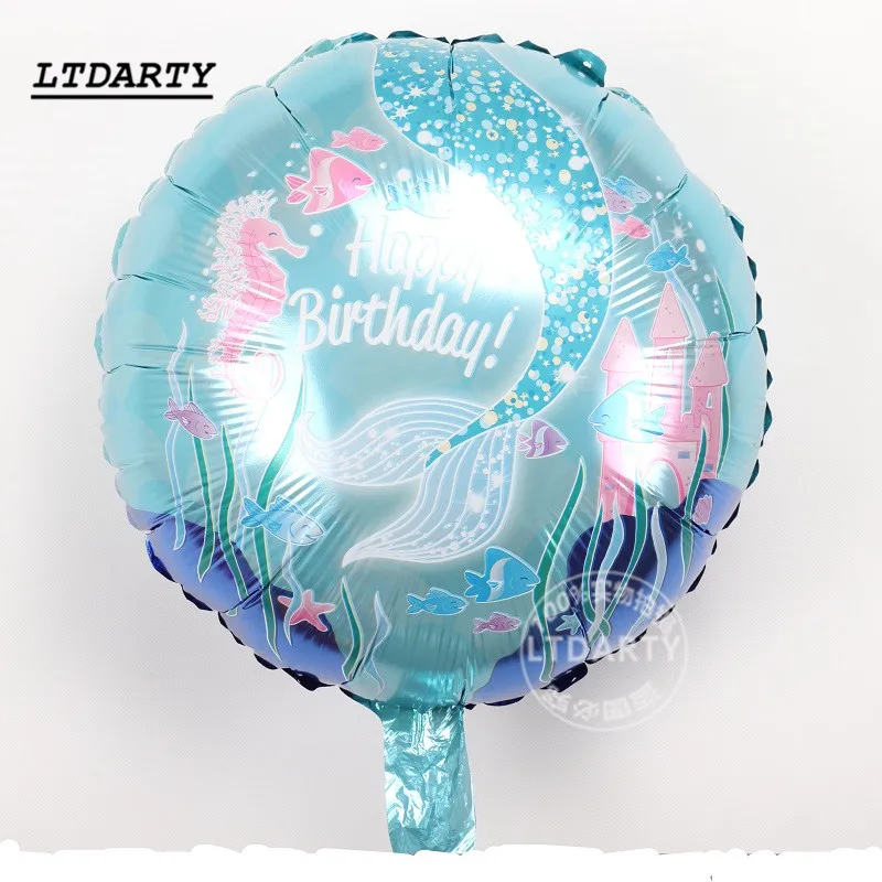 5Pcs 18 Inch happy birthday foil Balloons sea mermaid Party Decoration Balloon holiday Aluminum Inflatable Ball kids toy
5Pcs 18 Inch happy birthday foil Balloons sea mermaid Party Decoration Balloon holiday Aluminum Inflatable Ball kids toy