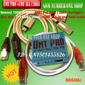 Newest 100% Original UMT Pro BOX UMT+ Avengers 2in1 Box with 1 USB Cables + umf all in i boot cable
Newest 100% Original UMT Pro BOX UMT+ Avengers 2in1 Box with 1 USB Cables + umf all in i boot cable