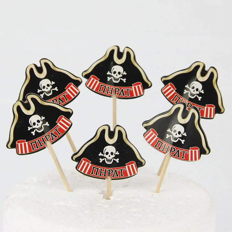 Cake Flags Cupcake Topper Double-sided skull pirate Toppers Bride Birthday Wedding Bridal Cake Wrapper Party Baking Decor DIY
Cake Flags Cupcake Topper Double-sided skull pirate Toppers Bride Birthday Wedding Bridal Cake Wrapper Party Baking Decor DIY