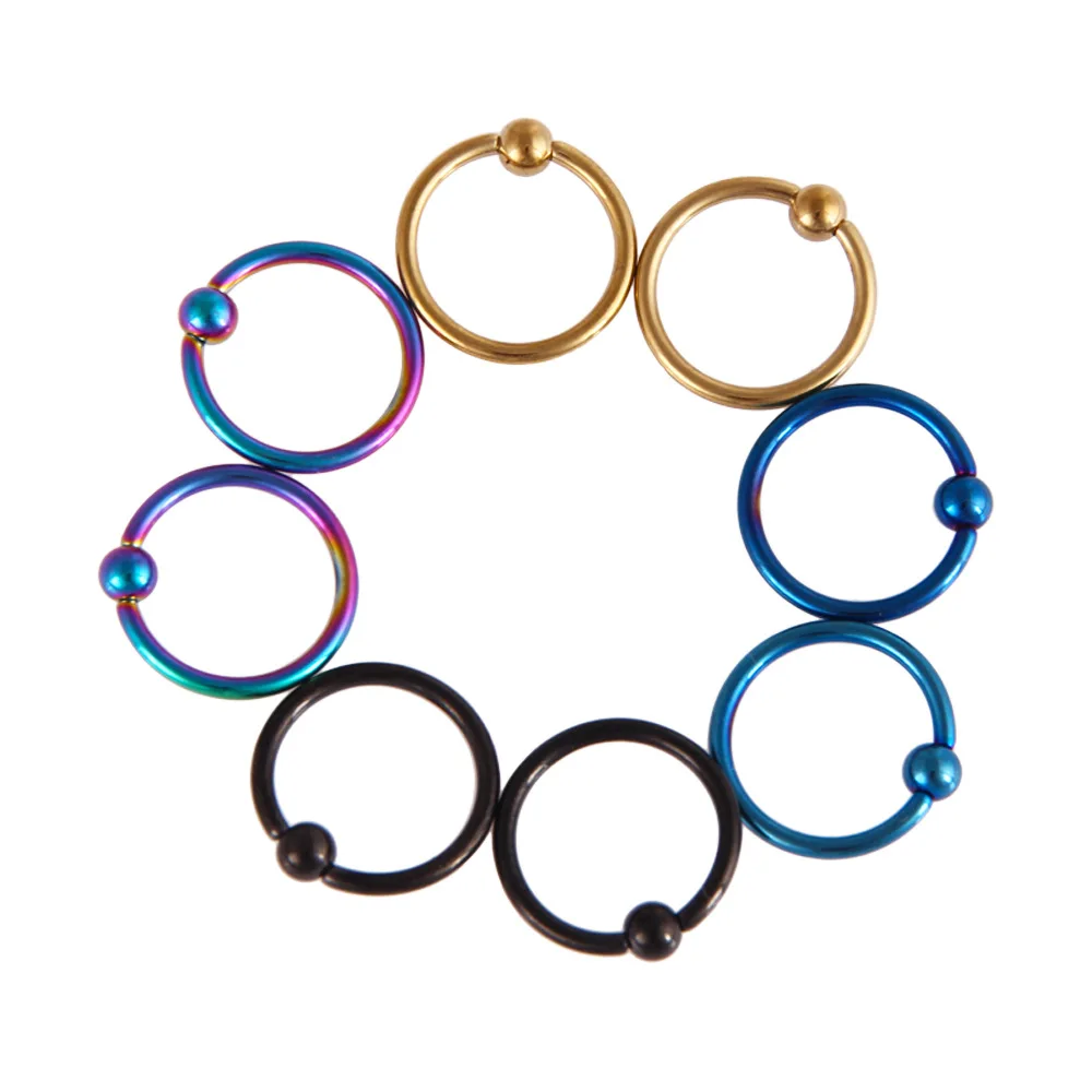 MODRSA 1Piece Stainless Captive Hoop Bead Nose Rings BCR Septum Tragus Piercing Lips Eyebrow Ring Body Piercing Jewelry
MODRSA 1Piece Stainless Captive Hoop Bead Nose Rings BCR Septum Tragus Piercing Lips Eyebrow Ring Body Piercing Jewelry