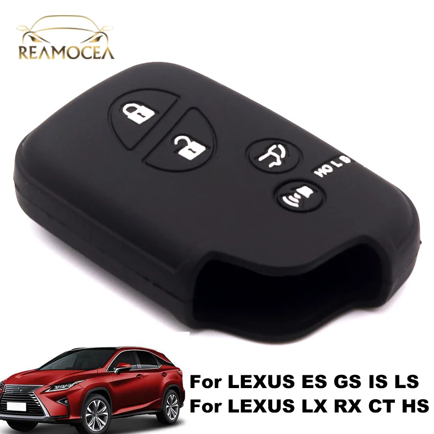 Reamocea 4 Buttons Remote Silicone Rubber Key Fob Cover Case Shell Holder Protector For LEXUS ES350 GS IS LS LX RX CT GX460 HS
Reamocea 4 Buttons Remote Silicone Rubber Key Fob Cover Case Shell Holder Protector For LEXUS ES350 GS IS LS LX RX CT GX460 HS