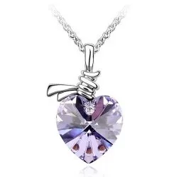 Fashion Austrian crystal jewelry women Wholesale white Gold Color Heart Necklace pendant chain jewelry 2308
Fashion Austrian crystal jewelry women Wholesale white Gold Color Heart Necklace pendant chain jewelry 2308