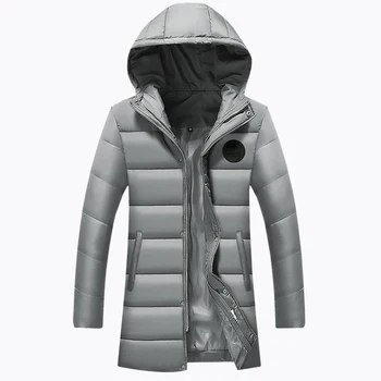Winter Thick Warm Cotton Long Male Jackets Parka Hooded Casual Wadded Outerwear Fashion Hood Padded Men Jacket Coat
Winter Thick Warm Cotton Long Male Jackets Parka Hooded Casual Wadded Outerwear Fashion Hood Padded Men Jacket Coat