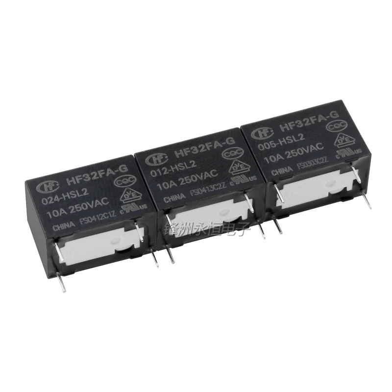 5PCS/LOT Relay HF32FA-G-005-HSL2 HF32FA-G-012-HSL2 HF32FA-G-024-HSL2 4PIN 10A Sensitive
5PCS/LOT Relay HF32FA-G-005-HSL2 HF32FA-G-012-HSL2 HF32FA-G-024-HSL2 4PIN 10A Sensitive
