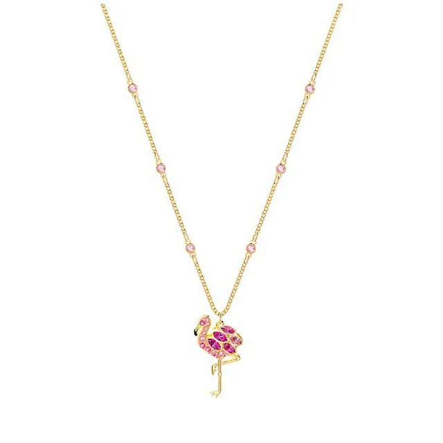 SIENTO Original Copy High Quality 1:1 Exquisite Flamingo Necklace Gold-plated Logo Manufacturer Wholesale Free Shipping
SIENTO Original Copy High Quality 1:1 Exquisite Flamingo Necklace Gold-plated Logo Manufacturer Wholesale Free Shipping