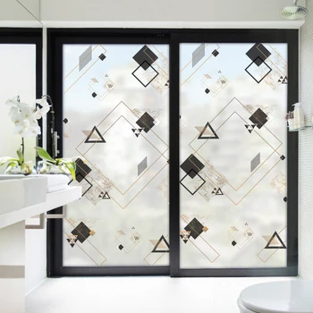 Home decoration DIY PVC Electrostatic Geometry Glass Window Bathroom Grinded Decorative Wallpaper Mirror Surface Wall stickers
Home decoration DIY PVC Electrostatic Geometry Glass Window Bathroom Grinded Decorative Wallpaper Mirror Surface Wall stickers