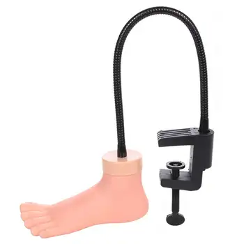 Soft Flexible Plastic Foot Mannequin with Nails for Practice Pedicure Training Nail Art Display Tool Foot Model Nail Sticker Hot
Soft Flexible Plastic Foot Mannequin with Nails for Practice Pedicure Training Nail Art Display Tool Foot Model Nail Sticker Hot