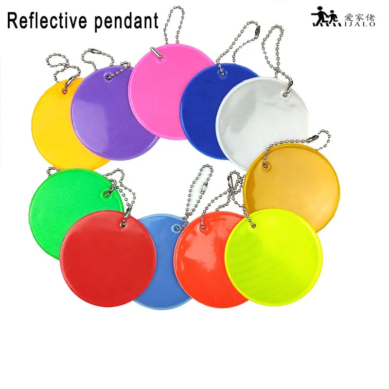 11 Colors Soft pvc reflector Reflective keychain bag pendant accessories High visibility keyrings for traffic visible safety use
11 Colors Soft pvc reflector Reflective keychain bag pendant accessories High visibility keyrings for traffic visible safety use