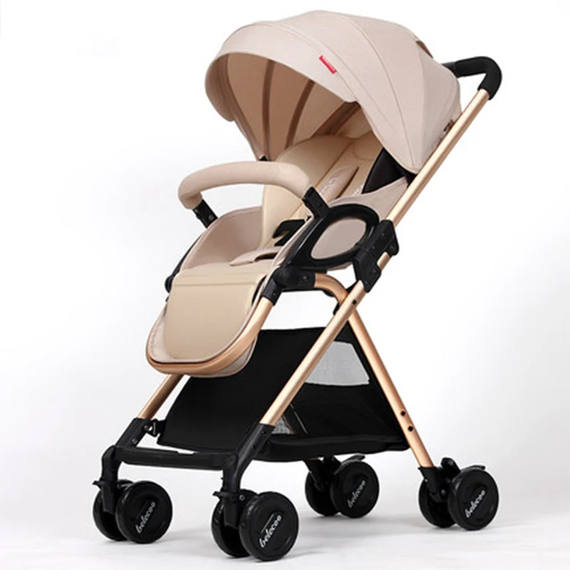 

China cheap Lightweight Baby Stroller 5.9KG 7 Free Gifts Folding Carriage Buggy Pushchair Pram Newborn bb car shipping