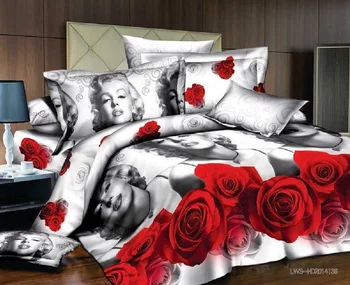 Marilyn monroe bedding sets Reactive printed duvet cover set/bedclothes duvet cover 3d oil painting bedding set
Marilyn monroe bedding sets Reactive printed duvet cover set/bedclothes duvet cover 3d oil painting bedding set
