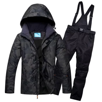 Outdoor sports Men's Ski suits waterproof and windproof winter professional snow suits set warm bib pants large size S-XXXL
Outdoor sports Men's Ski suits waterproof and windproof winter professional snow suits set warm bib pants large size S-XXXL