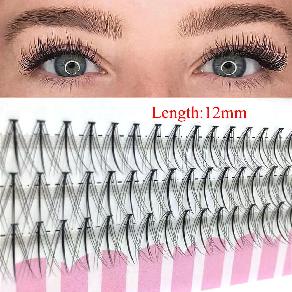 

1box big capacity 120 bundles 20D Eyelash Extensions 0.07mm Thickness Mink Strip Eyelashes Individual Lashes Natural Style