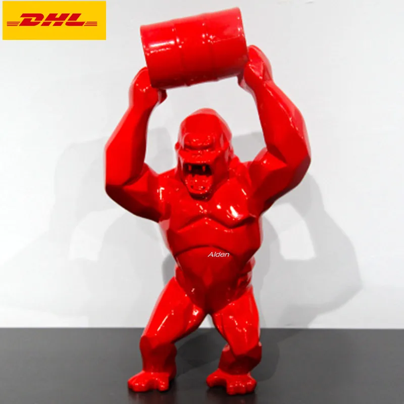 16" Creative Decoration Art Craft Animal Simulation Resin Statue Gorilla Bust Action Figure Collectible Model Toy BOX 40CM Z2071
16" Creative Decoration Art Craft Animal Simulation Resin Statue Gorilla Bust Action Figure Collectible Model Toy BOX 40CM Z2071