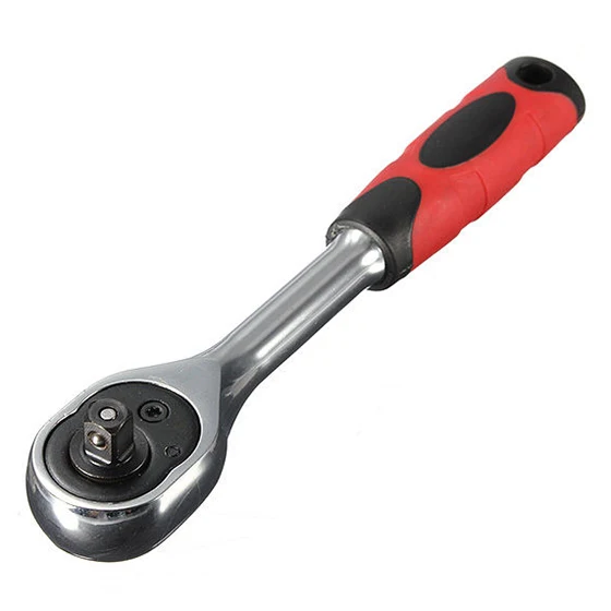 JFBL Hot 1/4 inch Drive 72 Teeth Telescopic Shaft Ratchet Handle Socket Wrench Rapair Tool,black&red&silver
JFBL Hot 1/4 inch Drive 72 Teeth Telescopic Shaft Ratchet Handle Socket Wrench Rapair Tool,black&red&silver