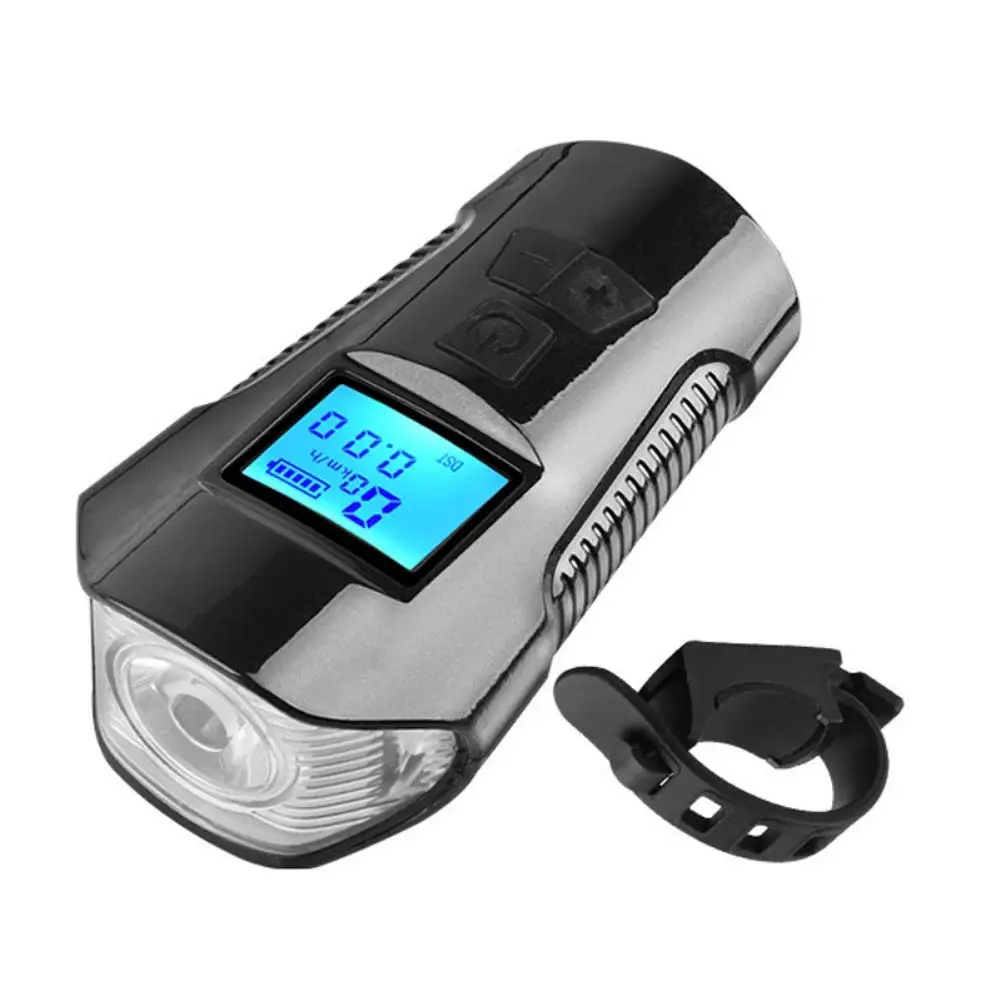 Multifunctional Bicycle Light USB Rechargeable Waterproof Bike Computer with Electric Horn Bell Handlebar Cycling Headlight
Multifunctional Bicycle Light USB Rechargeable Waterproof Bike Computer with Electric Horn Bell Handlebar Cycling Headlight