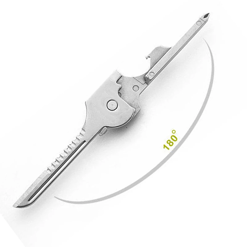 6 In 1 EDC Portable Knife Keychain Multifunctional key pocket Camping Outdoor Pare Peeler Peel Parcel Open Bottle Opener Tool
6 In 1 EDC Portable Knife Keychain Multifunctional key pocket Camping Outdoor Pare Peeler Peel Parcel Open Bottle Opener Tool