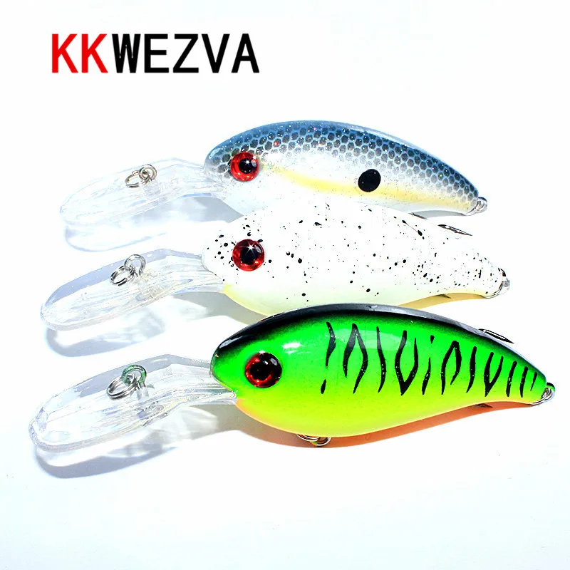 KKWEZVA 3PCS 10CM 15 Gcrank professional quality crank bait good fishing lures crank dive 1.5m pike fishing Wobble B-C002
KKWEZVA 3PCS 10CM 15 Gcrank professional quality crank bait good fishing lures crank dive 1.5m pike fishing Wobble B-C002