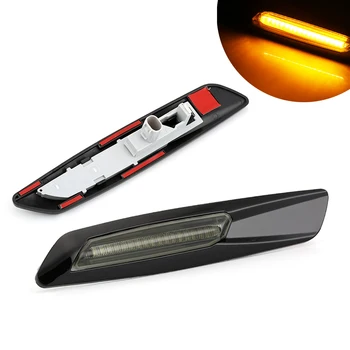 2 pieces LED Turn Signal Light Fender Side Marker Light Amber Lamp for BMW E60 E61 E81 E82 E87 E88 E90 E91 E92 E93 X1 E84
2 pieces LED Turn Signal Light Fender Side Marker Light Amber Lamp for BMW E60 E61 E81 E82 E87 E88 E90 E91 E92 E93 X1 E84