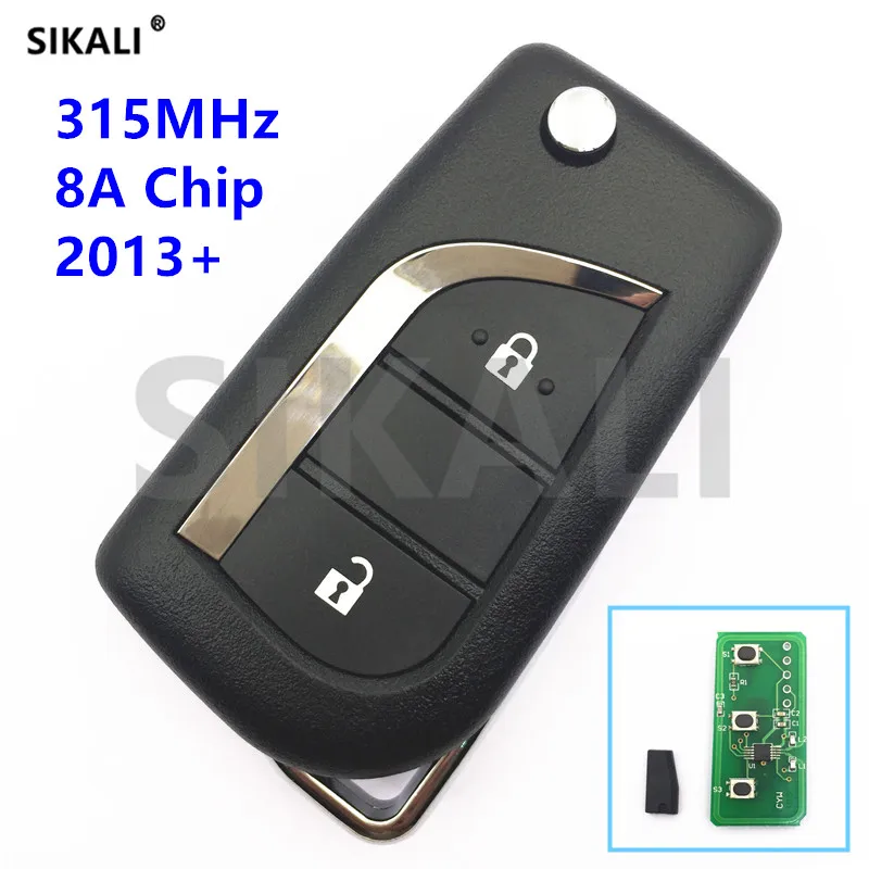 SIKALI Remote Key 315MHz 8A Chip for Toyota Camry Corolla RAV4 Reiz for Model 12BER-01 or 12BER-02 Radio Door Lock Controller
SIKALI Remote Key 315MHz 8A Chip for Toyota Camry Corolla RAV4 Reiz for Model 12BER-01 or 12BER-02 Radio Door Lock Controller