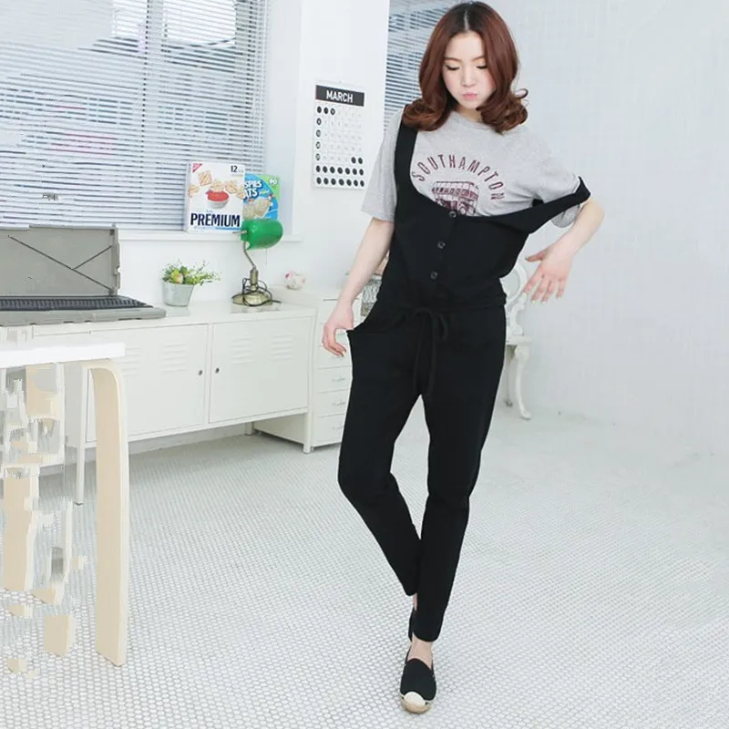 Free Shipping 2014 New Plus Size 100% Cotton All-match Jumpsuit And Rompers Bib Pants Black And Gray Trousers For Women Casual
Free Shipping 2014 New Plus Size 100% Cotton All-match Jumpsuit And Rompers Bib Pants Black And Gray Trousers For Women Casual