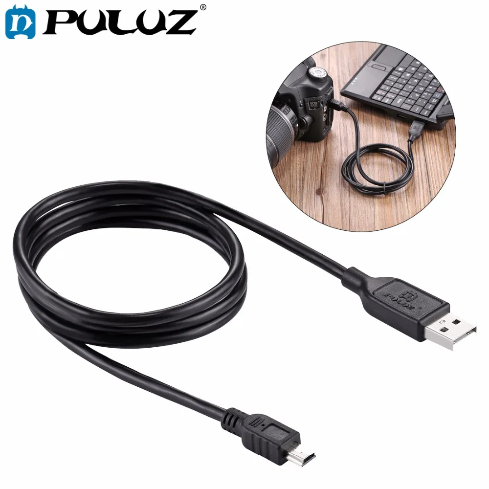 PULUZ For Camera Accessories Mini 5 pin USB Sync Data Charging Cable for GoPro HERO4/ 3+ Canon EOS 50D / 60D / 70D / 5D2 / 5D3
PULUZ For Camera Accessories Mini 5 pin USB Sync Data Charging Cable for GoPro HERO4/ 3+ Canon EOS 50D / 60D / 70D / 5D2 / 5D3