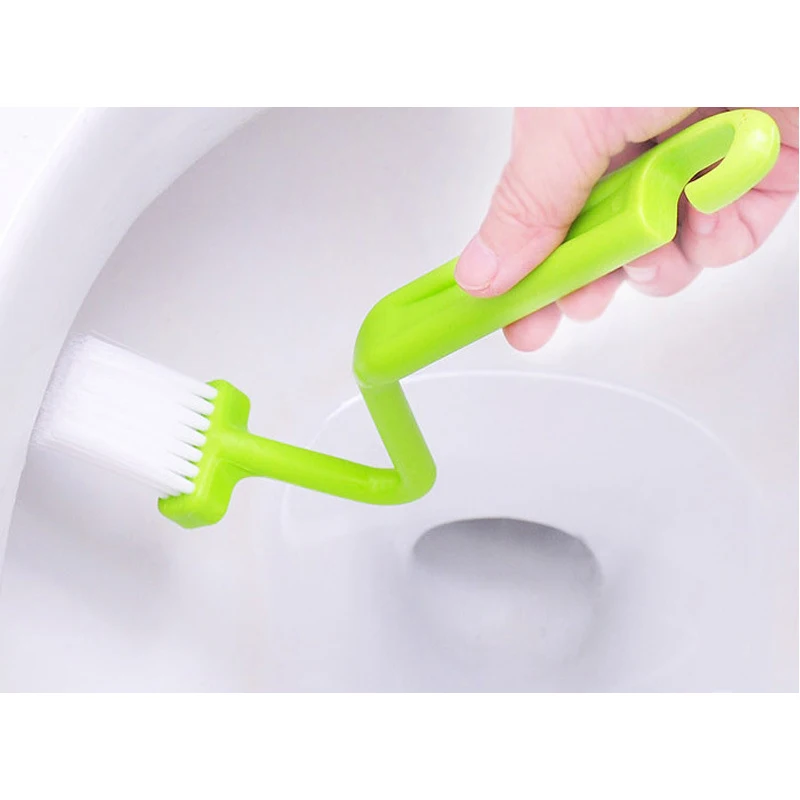S-shaped Toilet Brush Cleaning Corners Curved Clean Households Brushed Cleaner Closestool Plastic Window Groove Cleaning Brush
S-shaped Toilet Brush Cleaning Corners Curved Clean Households Brushed Cleaner Closestool Plastic Window Groove Cleaning Brush