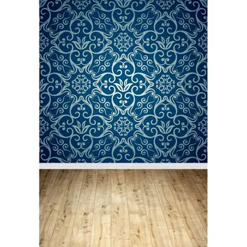 5X7ft Elegant blue damask photography background vinyl print wood floor backdrops for photo studio event photographic background
5X7ft Elegant blue damask photography background vinyl print wood floor backdrops for photo studio event photographic background