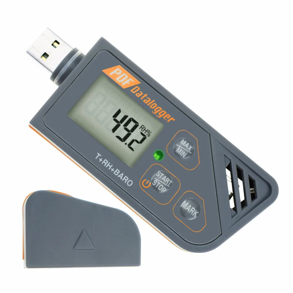 Digital USB Datalogger Humidity Temperature Pressure Barometric Logger Generate PDF & Excel Support Windows 7, 8 & 10 ONLY
Digital USB Datalogger Humidity Temperature Pressure Barometric Logger Generate PDF & Excel Support Windows 7, 8 & 10 ONLY