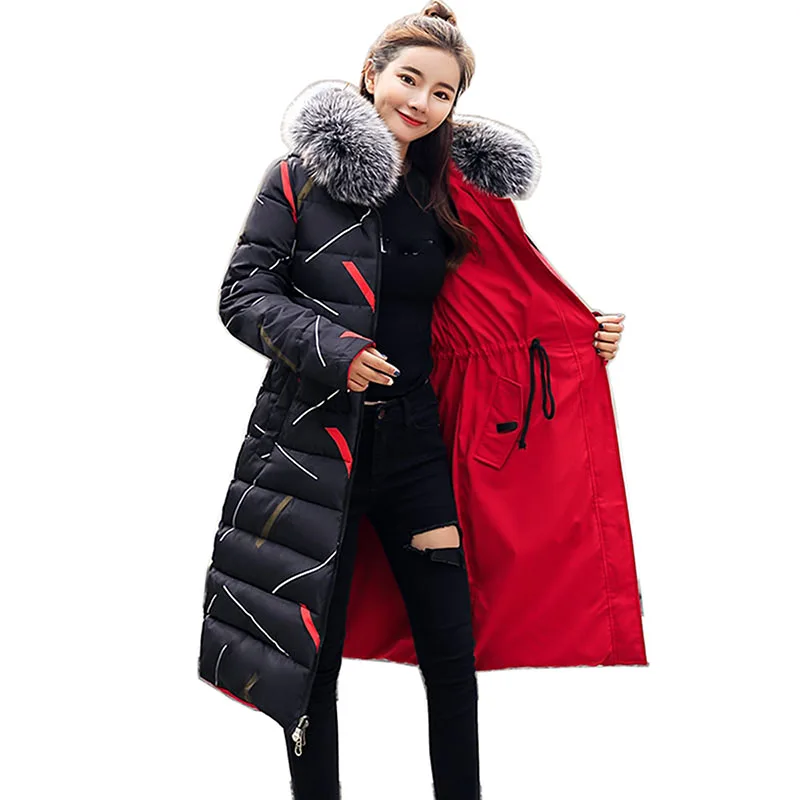 Winter Jacket Women Parka for Coat Fashion Female Down Jacket With a Hood Large Fur Collar Coat 2018 Double-sided Female Outwear
Winter Jacket Women Parka for Coat Fashion Female Down Jacket With a Hood Large Fur Collar Coat 2018 Double-sided Female Outwear