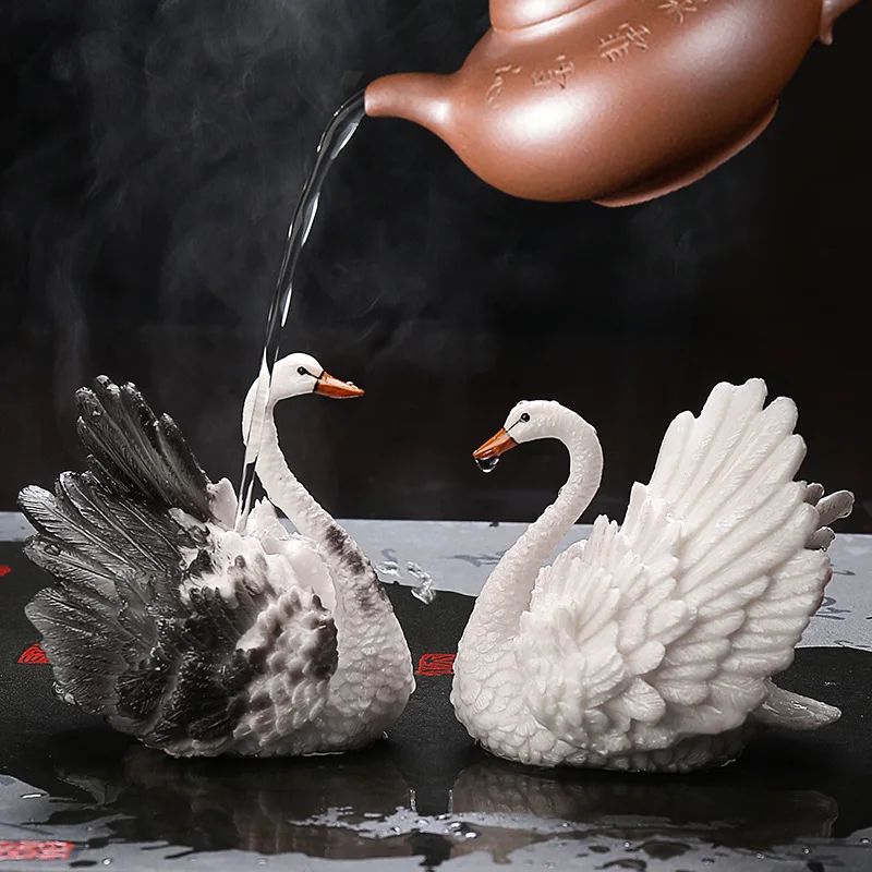 Color Changing Tea Pets Coffee and Tea Tools Ceramic Tea Pets Swan Chinese Kung Fu Tea Accessories
Color Changing Tea Pets Coffee and Tea Tools Ceramic Tea Pets Swan Chinese Kung Fu Tea Accessories