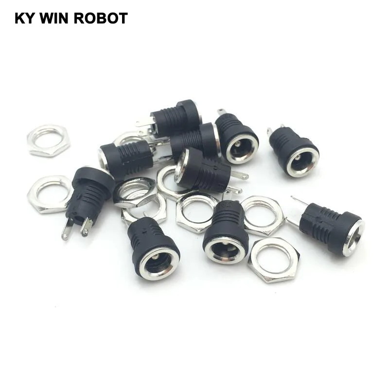 10PCS/LOT DC-022B DC Power Jack Socket dc connector Adapter interface DC022B 5.5X2.1MM Supply Jack Socket Panel Mount plug
10PCS/LOT DC-022B DC Power Jack Socket dc connector Adapter interface DC022B 5.5X2.1MM Supply Jack Socket Panel Mount plug