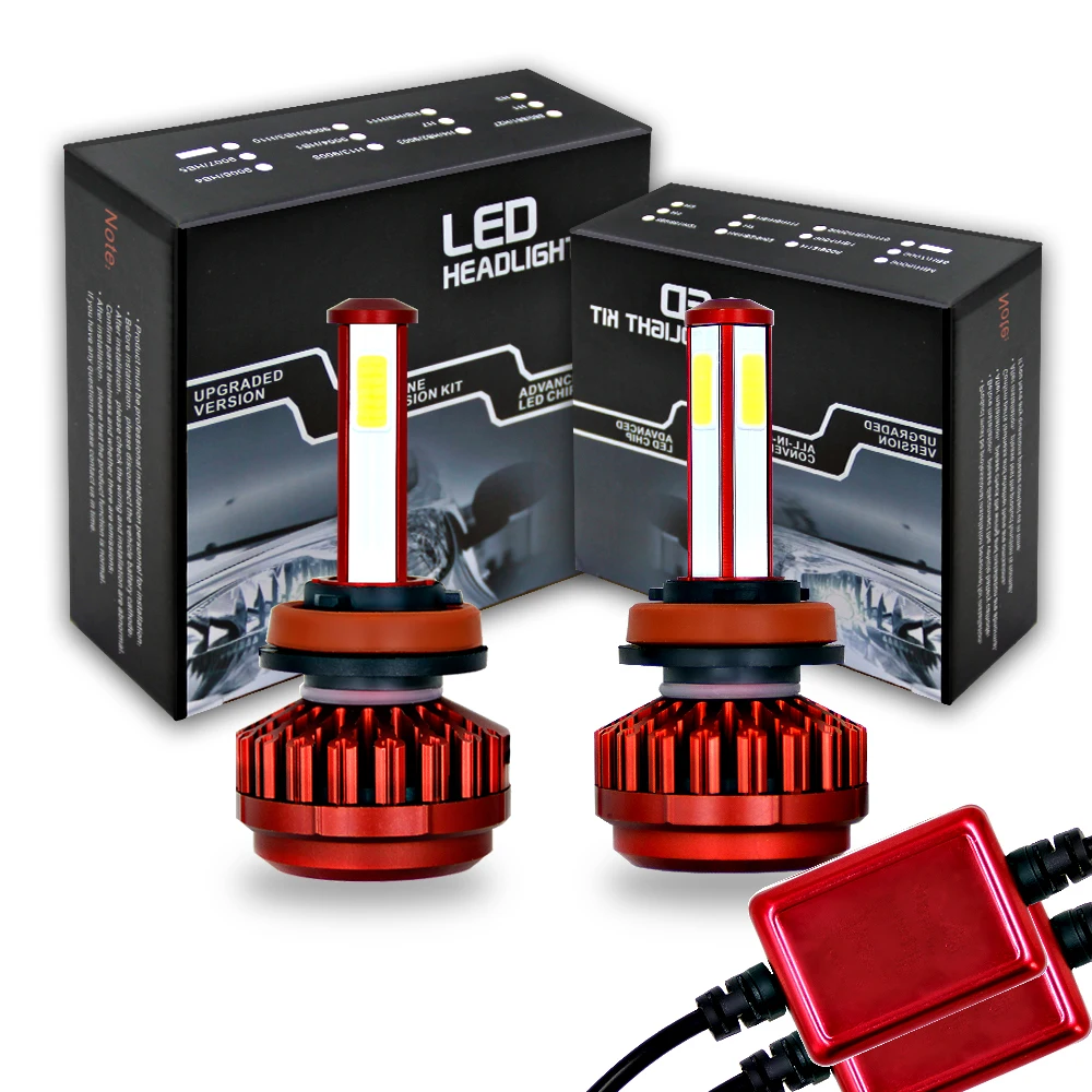 4-side Designed 12000lm led Headlight Bulbs H7 Led Bulb H4 Led 12V 24V 36V for Car H8 H9 H11 HB3/9005/H10 HB4/9006 fog lights
4-side Designed 12000lm led Headlight Bulbs H7 Led Bulb H4 Led 12V 24V 36V for Car H8 H9 H11 HB3/9005/H10 HB4/9006 fog lights