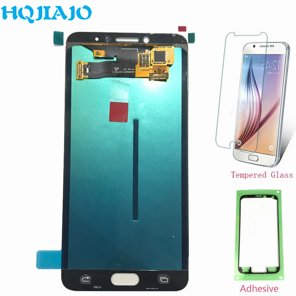 

Super Amoled LCDs For Samsung C7 Pro C7010 LCD Display Touch Screen Digitizer Assembly For Samsung Galaxy C7 Pro C7010 Repair