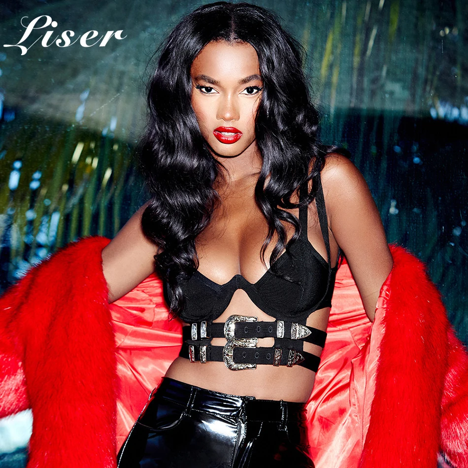 Liser 2018 New Summer Women Tank Tops Strapless Sashes Bandage Tops Sexy Bodycon Club Celebrity Party Black Tank Tops Vestidos
Liser 2018 New Summer Women Tank Tops Strapless Sashes Bandage Tops Sexy Bodycon Club Celebrity Party Black Tank Tops Vestidos