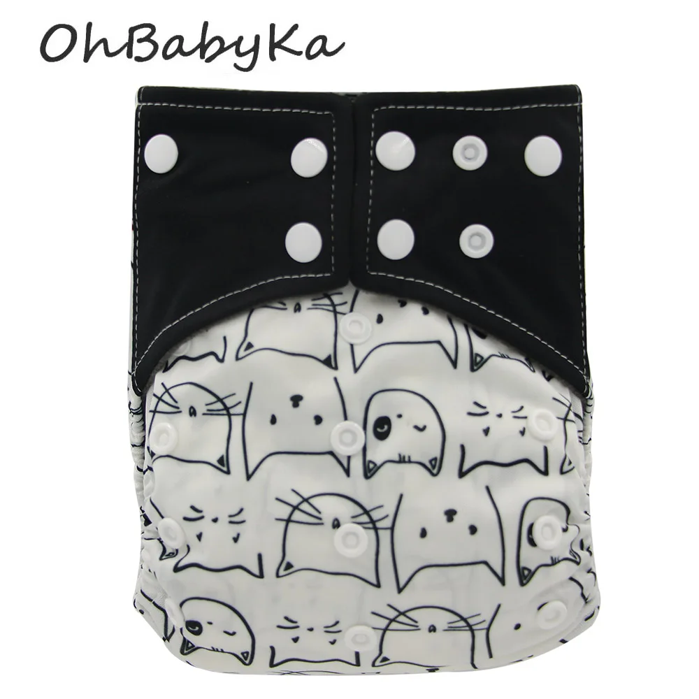 Ohbabyka All-in-two AI2 Diapers Pocket Cloth Nappies Bamboo Charcoal Washable Reusable Diaper Cover Double Gussets Baby Nappies
Ohbabyka All-in-two AI2 Diapers Pocket Cloth Nappies Bamboo Charcoal Washable Reusable Diaper Cover Double Gussets Baby Nappies