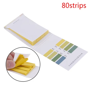 80 Strips PH Meters Indicator Paper PH Value 5.5-9.0 Alkaline Acid Litmus Testing Paper Tester For Urine Water Aquarium
80 Strips PH Meters Indicator Paper PH Value 5.5-9.0 Alkaline Acid Litmus Testing Paper Tester For Urine Water Aquarium