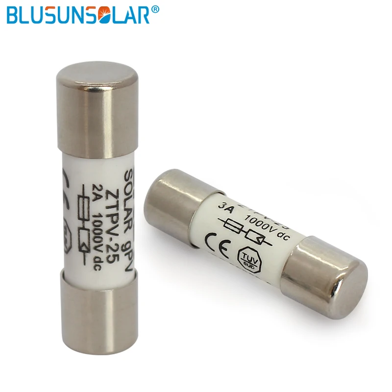 50 pcs/lot DC Solar Fuse 10A 12A 15A 20A 1000VDC PV Fuse Wire Link Fusible Safety 10x38mm for Solar Protection BX0234
50 pcs/lot DC Solar Fuse 10A 12A 15A 20A 1000VDC PV Fuse Wire Link Fusible Safety 10x38mm for Solar Protection BX0234