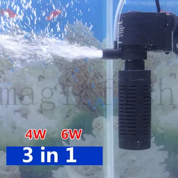 Mini Aquarium fish tank Filter Pump for aquarium small pump 3W for sponge filter + Water Flow + Air Increase aquarium filter
Mini Aquarium fish tank Filter Pump for aquarium small pump 3W for sponge filter + Water Flow + Air Increase aquarium filter