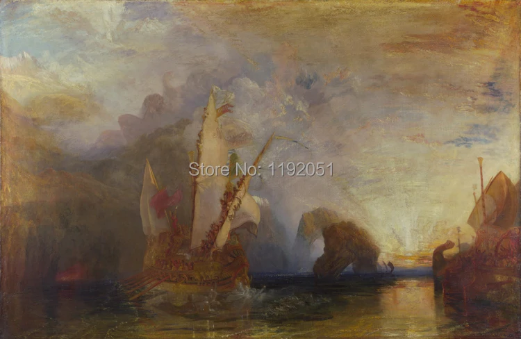 landscape canvas painting masterpiece reproduction Joseph Mallord William Turner- Ulysses deriding Polyphemus Homer's Odyssey
landscape canvas painting masterpiece reproduction Joseph Mallord William Turner- Ulysses deriding Polyphemus Homer's Odyssey