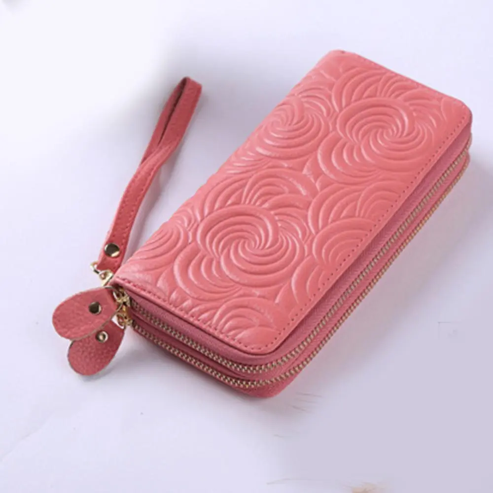 LANSUXUIAG Wallet Women Genuine Leather Cute Wallet Large-capacity pattern flower wallet double zipper clutch
LANSUXUIAG Wallet Women Genuine Leather Cute Wallet Large-capacity pattern flower wallet double zipper clutch