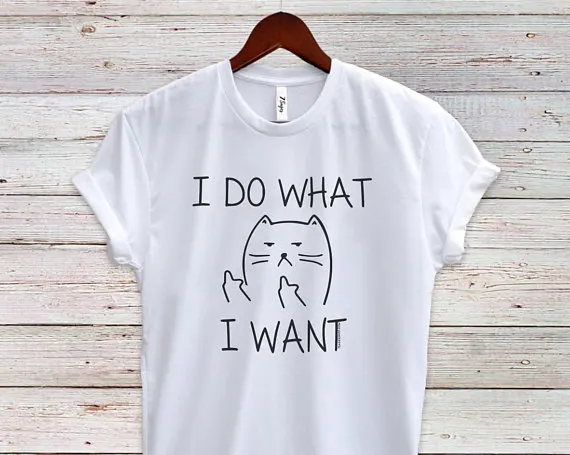 Sugarbaby I Do What I Want Cat Shirt Cat T Shirt Cat Lovers Gift Tumblr Style Fashion Unisex T shirt Cute Cat Gilrs Tops
Sugarbaby I Do What I Want Cat Shirt Cat T Shirt Cat Lovers Gift Tumblr Style Fashion Unisex T shirt Cute Cat Gilrs Tops