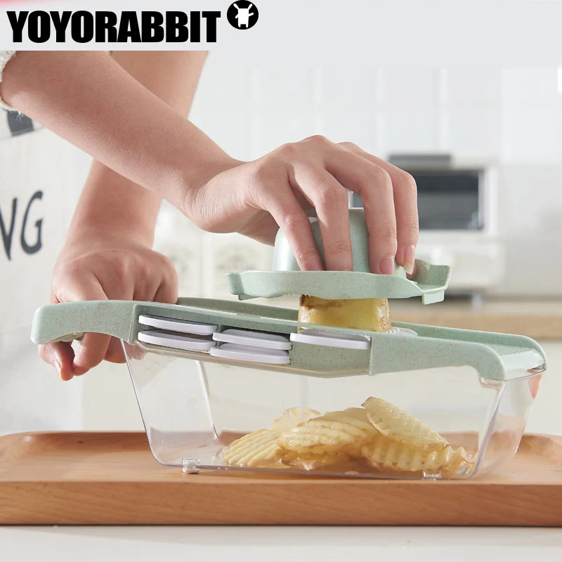 6 in 1 Slicer Multifunctional Vegetable Cutter Vegetables Slicer Salad Food Kitchen Tool Food Choppers and Dicers
6 in 1 Slicer Multifunctional Vegetable Cutter Vegetables Slicer Salad Food Kitchen Tool Food Choppers and Dicers