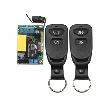 AC220V 1CH RF Wireless Remote Control Switch System,315/433 MHZ Transmitters + Receiver, Latch/Momentary/Toggle
AC220V 1CH RF Wireless Remote Control Switch System,315/433 MHZ Transmitters + Receiver, Latch/Momentary/Toggle