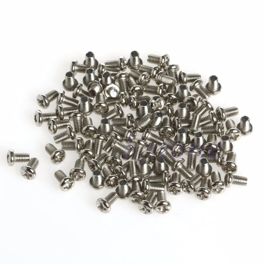 100pcs Metric M3x5mm Phillips Pan Head Screw for 2.5" HDD SSD DVD-ROM Motherboard Apr 16
100pcs Metric M3x5mm Phillips Pan Head Screw for 2.5" HDD SSD DVD-ROM Motherboard Apr 16