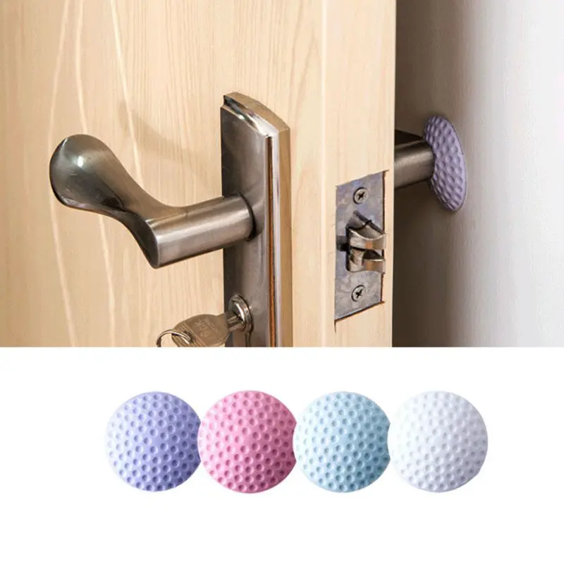 Hot Sale 2Pcs/set Wall Thickening Mute Door Suspension Golf Modelling Rubber Fender Handle Door Lock Protective Pad Protection 
Hot Sale 2Pcs/set Wall Thickening Mute Door Suspension Golf Modelling Rubber Fender Handle Door Lock Protective Pad Protection