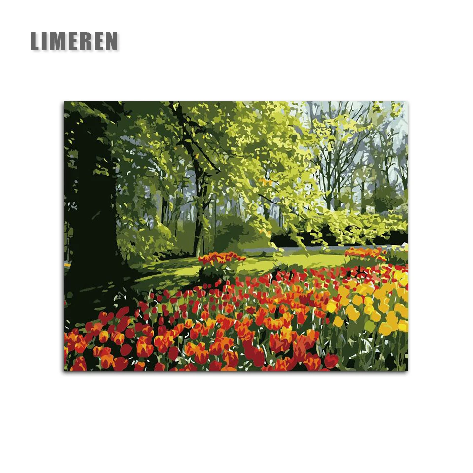 Tulips Spring Landscape Hand Painted DIY Pictures Canvas Coloring By Number Adults Painting By Numbers For Unique Gift Wall Art
Tulips Spring Landscape Hand Painted DIY Pictures Canvas Coloring By Number Adults Painting By Numbers For Unique Gift Wall Art