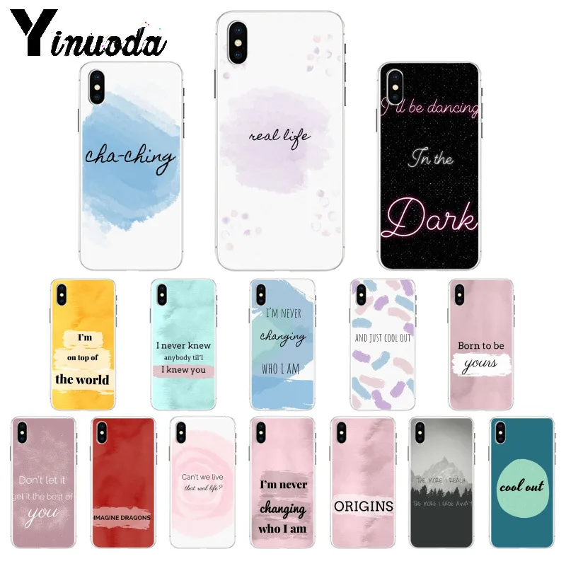 Yinuoda Imagine Dragons mountain TPU Soft Silicone Phone Case Cover for iPhone 8 7 6 6S Plus X XS MAX 5 5S SE XR Mobile Cover
Yinuoda Imagine Dragons mountain TPU Soft Silicone Phone Case Cover for iPhone 8 7 6 6S Plus X XS MAX 5 5S SE XR Mobile Cover
