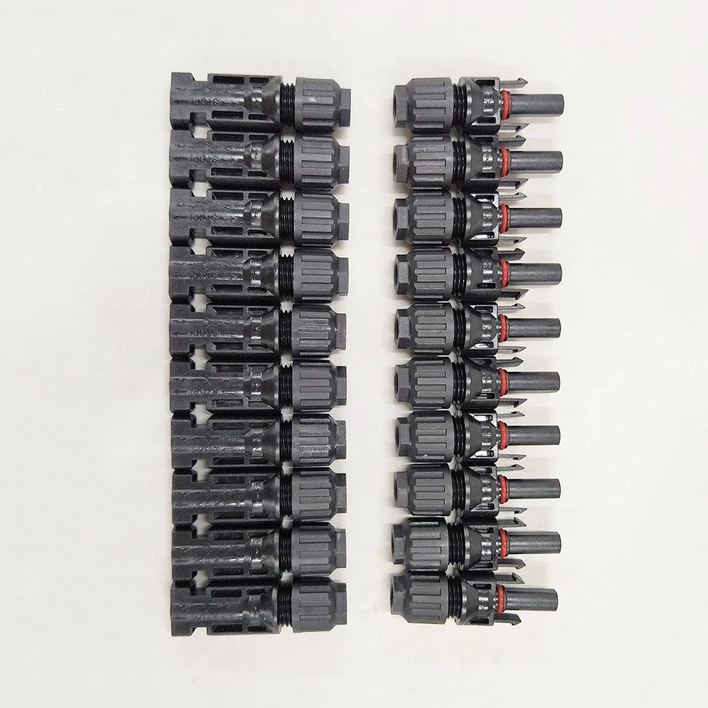 MAYLAR@ 25 Years Quality Warranty 100 pairs IP67 MC4 Solar Panels (PV) Connector With CE,ROHS
MAYLAR@ 25 Years Quality Warranty 100 pairs IP67 MC4 Solar Panels (PV) Connector With CE,ROHS