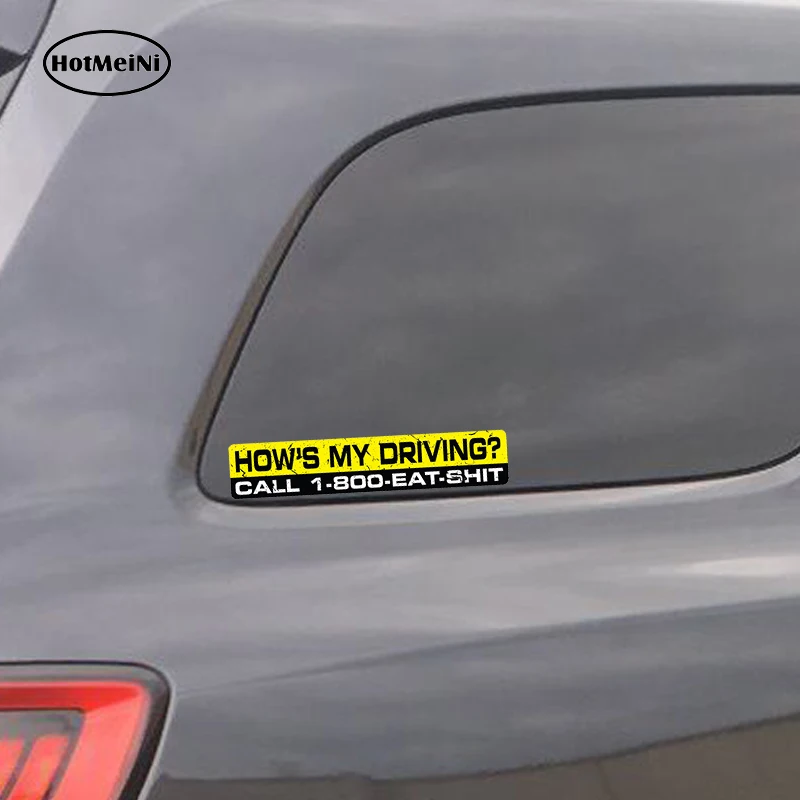 Car Truck Suv vinyl sticker decal How/'s My Driving